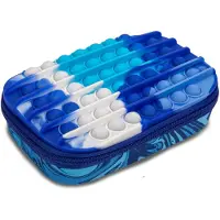 Zipit POP etui voor jongens, sensorisch etui, regenboogdesign