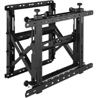 SBOX LVW13-46T (45-70/70kg/600x400), TV muurbeugel, Zwart