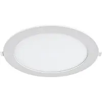 Braytron LED Paneel Slim Inbouwspot Encastré- Ronde- Wit -24W -6000K Cold licht