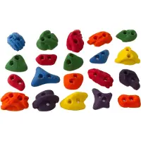 Metolius - Screw-On Footholds - Klimgrepen 20 Holds, rood