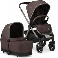 Deryan Naya 2-in-1 Kinderwagen - Inklapbaar - Regenhoes - Chocolade