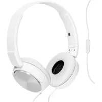 Sony MDR-ZX310AP hoofdtelefoon (met handsfree functie). Wit, met microfoon