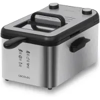 Cecotec Elektrische Friteuse CleanFry Infinity 3000, volledig roestvrij staal, 3 liter