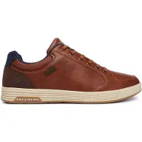 SKECHERS Sneakers laag 'Sparkman' bruin