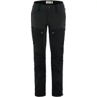 Fjällräven - Women's Keb Trousers - Trekkingbroek 46 - Regular, zwart