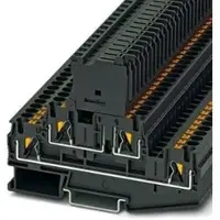 Phoenix Contact 3211892 Zekeringsdoorvoerklem 6.2 mm Push-Lock-veeraansluiting Zwart 50 stuk(s) Piece