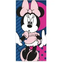 Disney Minnie Surprise badlaken, strandhanddoek 60x120cm