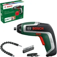Bosch Home & Garden 06039E000A Home & Garden IXO 7 Flexi Set Akku-Schrauber-Set 3,6 V, mit 1 Akku