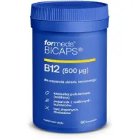 Formeds BICAPS VITAMINE B12 500 µg. Vermoeidheid, verminderde energie, stofwisseling. 60 capsules.