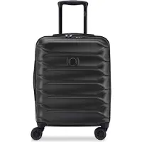 Delsey Meteor 4 wielen Cabinewagen 55 cm met uitbreidingsplooi grijs