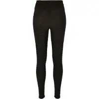 Urban Classics Dames/Dames Honingraat Legging Hoge Taille (Zwart)