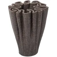 Ferm Living Dedali Vaas Small | Dark Brown