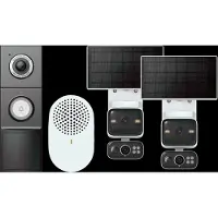 TP-LINK Tapo C645D Solar Kit Duo Pack + D235 Smart Battery & Wired Doorbell