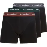 Jack & Jones Boxershorts cognac / stone grey / smaragd / zwart