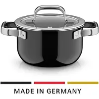 WMF Fusiontec Mineral Pro, pan met deksel, 16 cm, zwart, modelnummer 122516