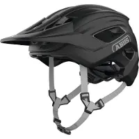 ABUS MTB-helm CliffHanger - Fietshelm voor veeleisende paden - met grote ventilatieopeningen en TriVider-riemsysteem - voor dames en heren - zwart, maat L