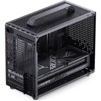 Jonsplus Mini-tower Behuizing, PC-behuizing, Gaming-behuizing Zwart