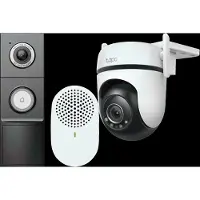 TP-LINK Tapo C520WS + D235 Smart Battery & Wired Doorbell