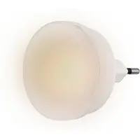 REV LED nachtlampje/continue verlichting, lichtkleur geel, behuizing wit