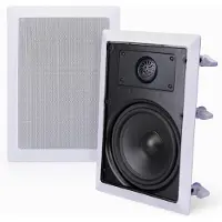 Pyle PDIW55, AC, inbouwmodel (wand- of plafondmontage), bekabeld, aansluitklemmen, frequentiebereik 80 - 20000 Hz, wit