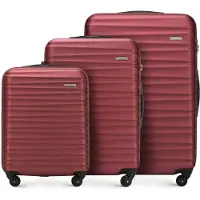 WITTCHEN Reisetas set, 3-delig: koffer, rollkoffer, trolley, geschikt als handbagage