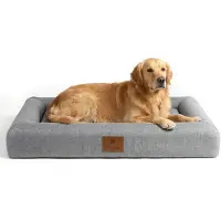 Peluvio orthopedisch hondenbed, plat model, zonder rand, antislip