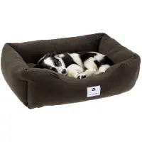 Ferplast hondenmand, hondenbank, kattenbed COCCOLO, microfleece, 60 cm, zachte microvezel