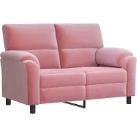 vidaXL Bank Roze 154 x 85 x 93 cm fluweel
