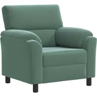 vidaXL Bank Zeegroen 94 x 85 x 93 cm fluweel