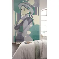 Komar Fotobehang Woman Hat