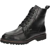 Sioux MERDIT-759-TEX-WF-H - Hoge sneakersVeterbootsDames veterschoenenDames sneakersHalf-hoge schoenen - Kleur: Zwart - Maat: 40.5