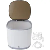 OEM Draagbaar mini-wastafel - 360-graden reiniging - Oplaadsnelheid via USB - 4 liter inhoud - Compact en praktisch - Ideaal voor babysitters