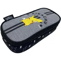 Toybags Pokémon Pikachu pennenetui met rits, volledig gevoerd aan de binnenkant