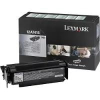 Lexmark Toner 12A7415 Zwart
