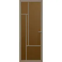 Svedex Binnendeuren NC203 Leem Taupe Brons glas | Afgelakt met Superlak | Deurengigant.nl