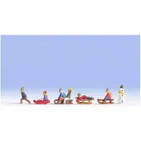 Noch 45819 TT Kinderen figuren Geverfd, Staand, Zittend