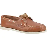 Sperry Authentieke 2 Oog Leer Heren Tan Bootsschoenen