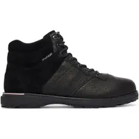 Tommy Hilfiger Veterboots 'Corporate' zwart