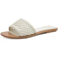 Tamaris dames slippers, synthetisch materiaal, beige, maat 37 EU