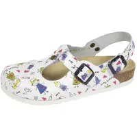 WEEGER Wörishofer -sandalen met hielbandjes, wit, maat 40