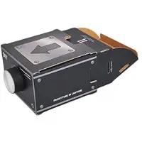 Majestic Pjs 300 BK Lamp voor smartphone, doe-het-zelf project met lens van optisch glas, karton