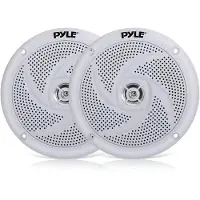 Pyle Marine - Waterdichte luidsprekers, 100 watt, outdoor boxen, slank en compact design