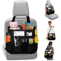 Sonstiges Auto-organizer voor achterbank en passagiersstoel, opbergtas met banden en gespen, gemaakt van Oxford-stof, afmetingen 42x32x4 cm