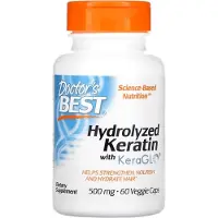 Doctors Best gehydrolyseerde keratine 500 mg (60 caps.) BI7959