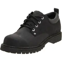 SKECHERS Tom Cats Zwarte Leren Veterschoenen Voor Heren