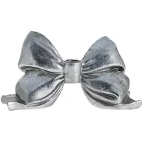 Lene Bjerre Serafina strik kandelaar 12,7 cm Antiekzilver