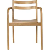 Ferm Living Boda armstoel Natural oak