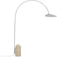 Ferm Living Arum Gebogen Vloerlamp Cashmere