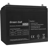 Green Cell AGM 12V 84Ah VRLA loodaccu voor kassa's, weegschalen en kinderspeelgoed
