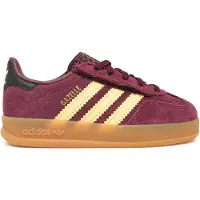 Adidas Sneakers 'Gazelle' lichtgeel / bourgogne